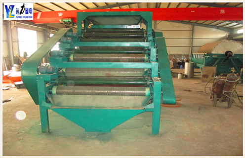 磁選機(jī)，強(qiáng)磁磁選機(jī)，強(qiáng)磁輥式磁選機(jī)，貴州水式強(qiáng)磁輥式磁選機(jī)