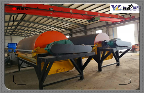 磁選機，濕式磁選機，我廠為客戶所做的濕式磁選工藝流程