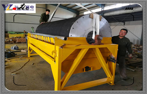 永磁磁選機，永磁筒式磁選機，江蘇永磁筒式磁選機生產廠家_磁鐵如何分布_江蘇永磁筒式磁選機生產廠家不吸鐵如何處理 