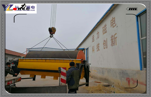 永磁筒式磁選機，四川CTB-618永磁筒式磁選機1230磁場強度_磁鐵如何分布_四川CTB-618永磁筒式磁選機1230磁場強度不吸鐵如何處理