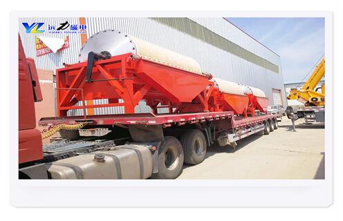 永磁筒式磁選機，廣州永磁筒式磁選機_磁鐵如何分布_廣州永磁筒式磁選機不吸鐵如何處理