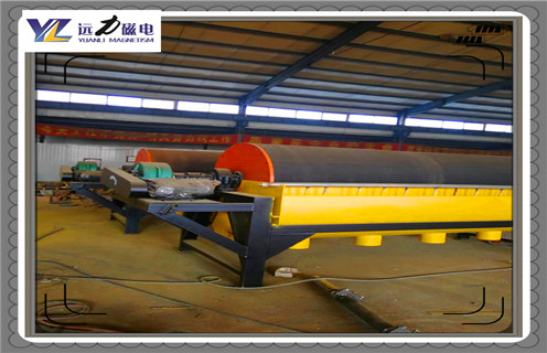 永磁磁選機(jī)，南通實(shí)驗(yàn)用鼓式永磁磁選機(jī)_遠(yuǎn)力為您講述南通實(shí)驗(yàn)用鼓式永磁磁選機(jī)磁場(chǎng)分布圖 