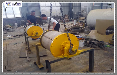 永磁滾筒，湖北永磁滾筒結(jié)構(gòu)圖_滾筒磁選機(jī)多少錢一臺(tái)，湖北永磁滾筒結(jié)構(gòu)圖工作原理