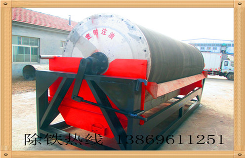 高強磁磁選機，廣西高強磁除鐵磁選機_遠力廣西高強磁除鐵磁選機的結(jié)構(gòu)磁場分布圖