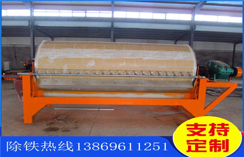 永磁筒式磁選機(jī)，賀州永磁筒式磁選機(jī)_遠(yuǎn)力賀州永磁筒式磁選機(jī)的結(jié)構(gòu)磁場分布圖