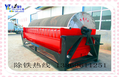 永磁濕式磁選機，四川永磁濕式磁選機_遠力四川永磁濕式磁選機的結構磁場分布圖 
