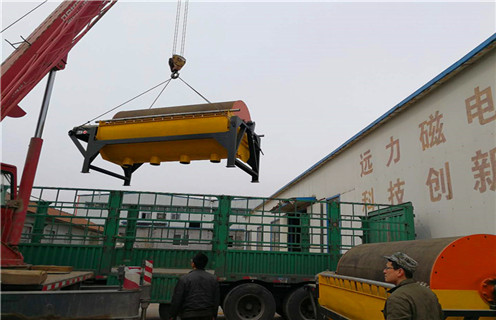 河沙磁選機(jī)，河北河沙磁選機(jī)_遠(yuǎn)力河北河沙磁選機(jī)的結(jié)構(gòu)磁場分布圖