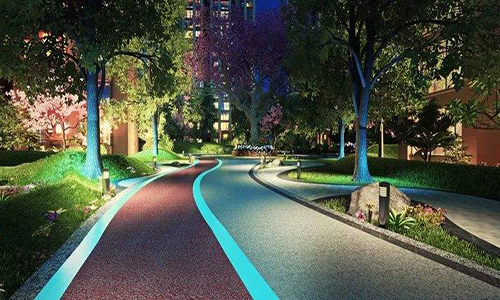 夜光跑道
